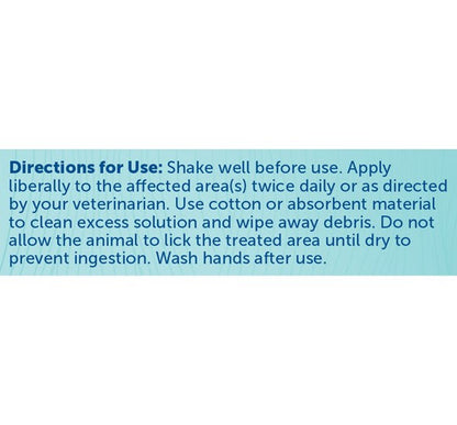 SolaceVet® Antiseptic & Antifungal Medical Flush 12oz