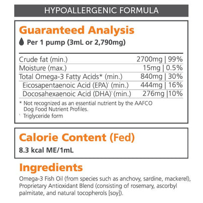 TruBenefits® Omega Canine Hypoallergenic Unflavored